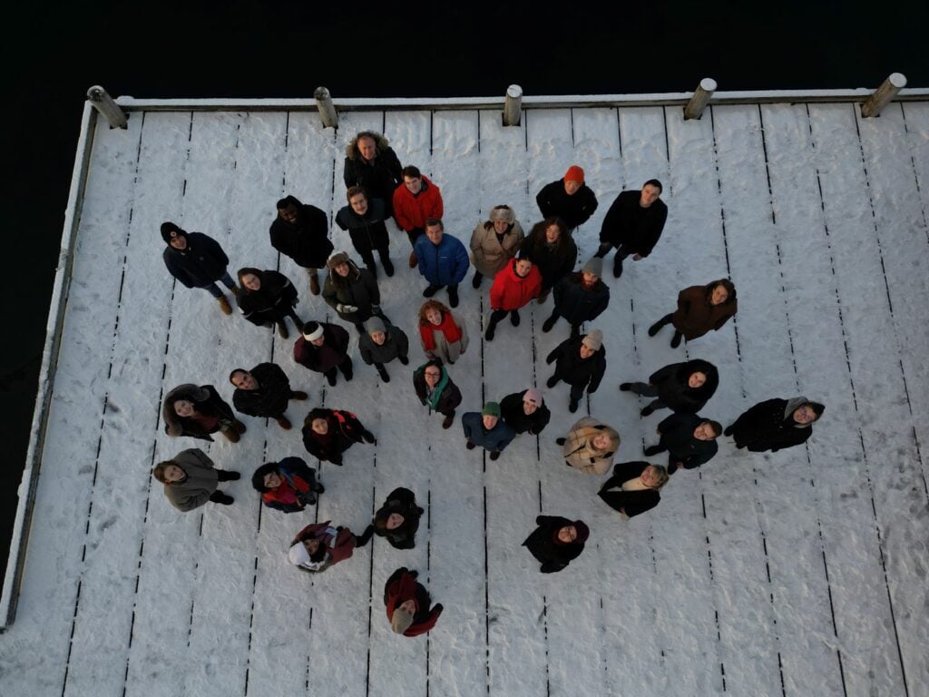 Image of Emerging Leaders 2023 taken from above