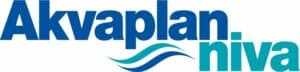 Arctic Frontiers - Akvaplan-niva logo with blue and teal text and three wavy lines underneath, featured among the Arctic Frontier partner logos.