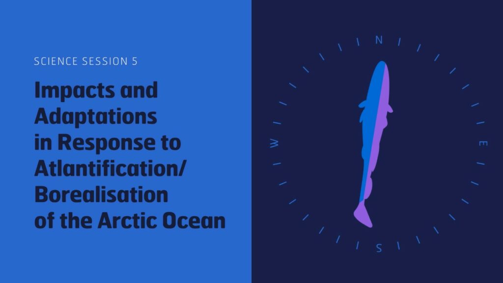 Image shows session title and graphic depiction of a fish and a compass rose