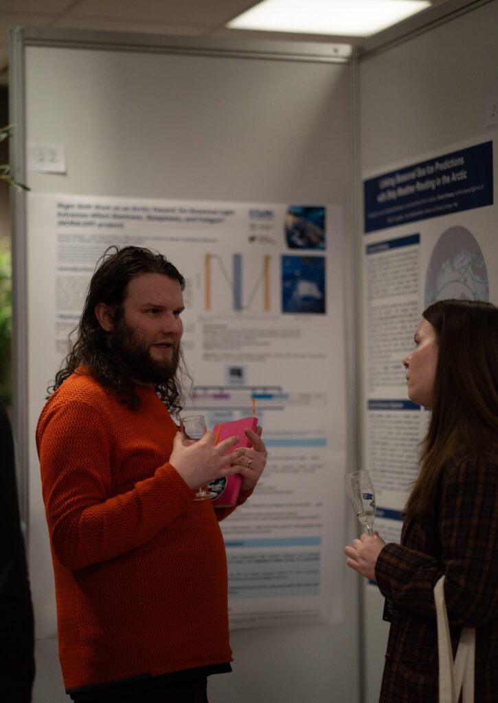 Iain and Olga at the Science reception