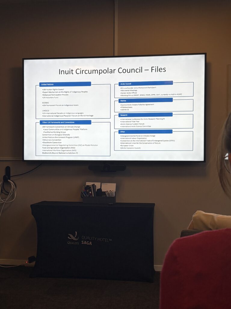 Meeting with the ICC