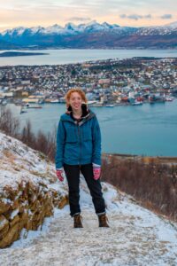 Freya Sykes (she/her) is a climate scientist currently undertaking a PhD in paleoceanography and marine ecology at UiT, Norway, with a focus on trace element analysis of the microscopic zooplankton foraminifera for use in reconstructing past (sub)polar climate change at the North Atlantic - Nordic Seas - Arctic Ocean interface. To this end she is carrying out culturing experiments on (sub)polar foraminifera, to see how chemical uptake in their calcium carbonate shells responds to different environmental conditions. The results of this research will increase fill in significant knowledge gaps of how high latitude seas react to current warming, critical for understanding current Arctic climate change.   Outside of her own research project, she has a passion for integrating climate and environmental science within the modern social and political sphere, and public outreach. Her interest in shaping and directing scientific studies based on local community needs led her to hosting a workshop on Ethical and Sustainable Arctic Research, supported by APECS Sweden, which in turn resulted in being invited to speak at the Young Friends of the Earth Climate conversations: environmental racism seminar. Volunteering as a sea-scout leader in Stockholm, a large focus of the programme was on conservation of nature and the Baltic Sea. Through weekly meetings and sailing trips she held several lectures and excursions based around these themes, with the aim of engaging the scouts in environmental issues. A key goal in scouting is training children in leadership skills, and it was important to her and the rest of the leadership team that this included making them aware of the changes our planet is currently undergoing, and giving them skills and knowledge required to tackle these changes.